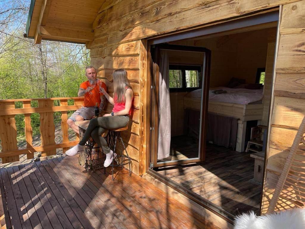 Treehouse Velké Losiny Buitenkant foto